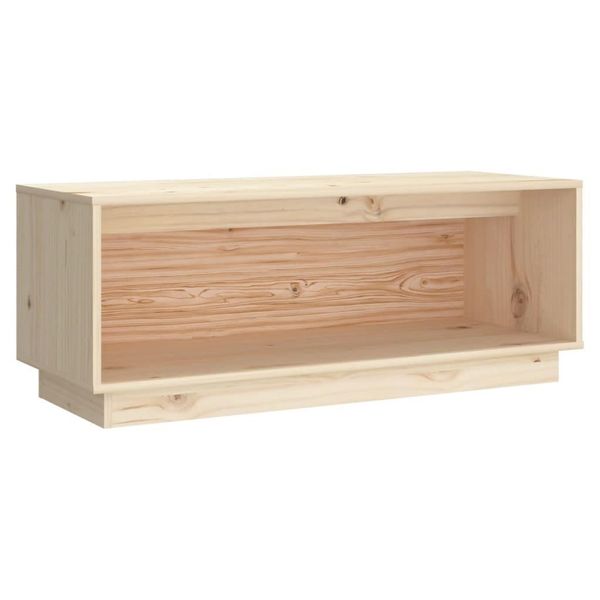 Syfax™ Mobile Porta Tv 90X35X35 Cm In Legno Massello Di Pino-image