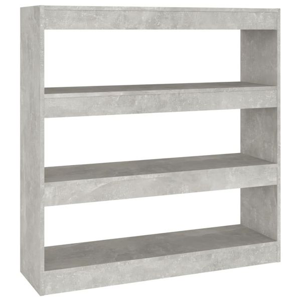 Syfax™ Libreria/Divisorio Grigio Cemento 100X30X103 Cm-image