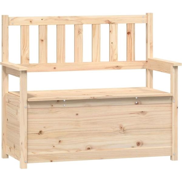 Syfax™ Panca 112,5X51,5X96,5 Cm In Legno Massello Di Pino-image