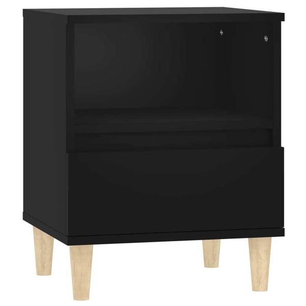 Syfax™ Comodino Nero 40X35X50 Cm-image