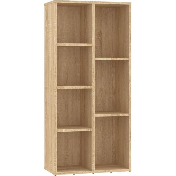 Syfax™ Libreria Rovere Sonoma 50X25X106 Cm In Legno Multistrato-image