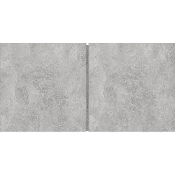 Syfax™ Mobili Porta Tv Pensili 3Pz Grigio Cemento 60X30X30 Cm-image