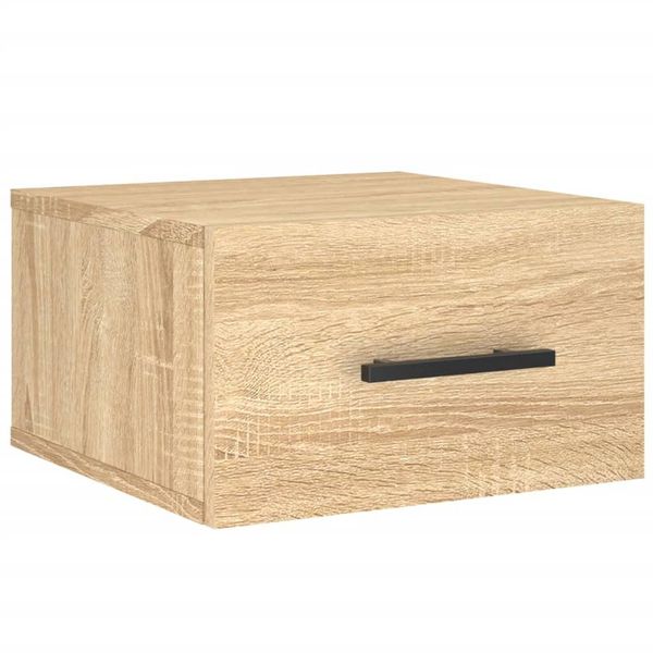 Syfax™ Comodino A Muro Rovere Sonoma 35X35X20 Cm-image