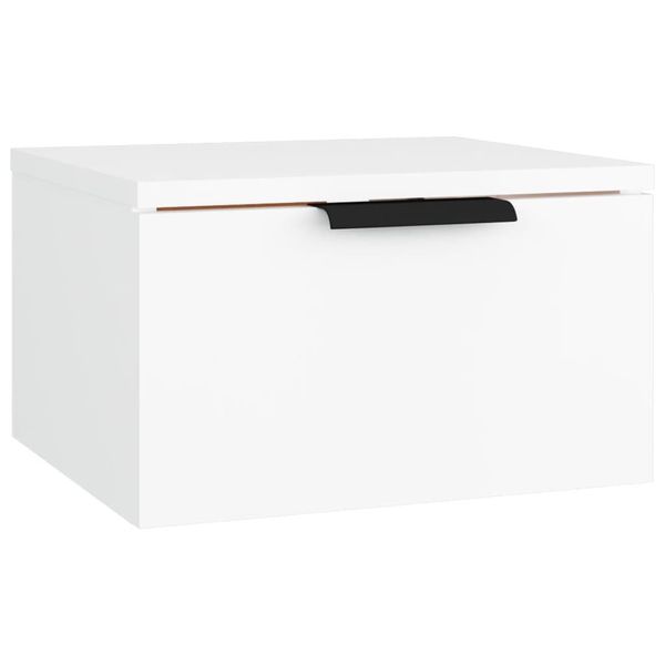 Syfax™ Comodino A Muro Bianco 34X30X20 Cm-image