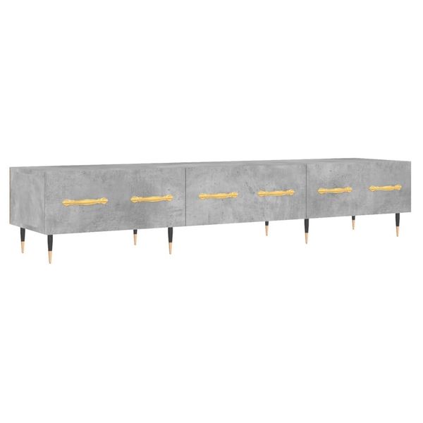 Syfax™ Mobile Porta Tv Grigio Cemento 150X36X30 Cm Legno Multistrato-image