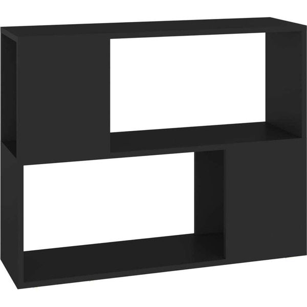 Syfax™ Mobile Tv Nero 80X24X63 Cm In Truciolato-image