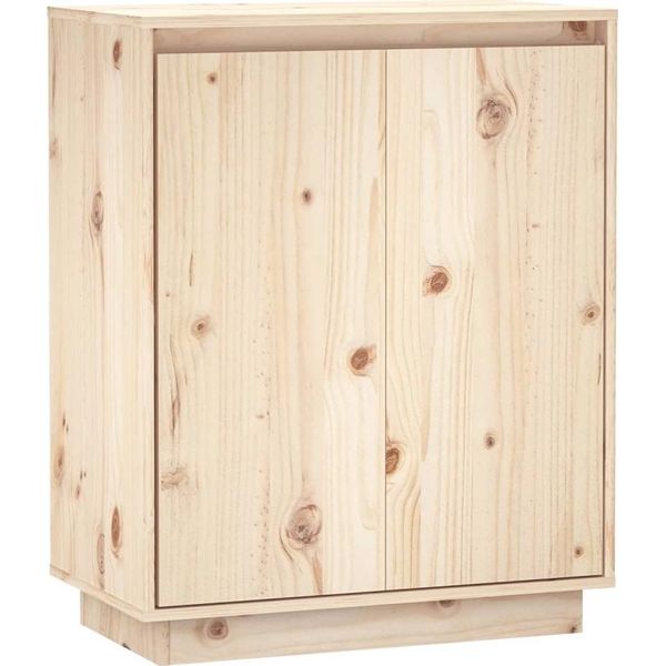 Syfax™ Credenza 60X34X75 Cm In Legno Massello Di Pino-image