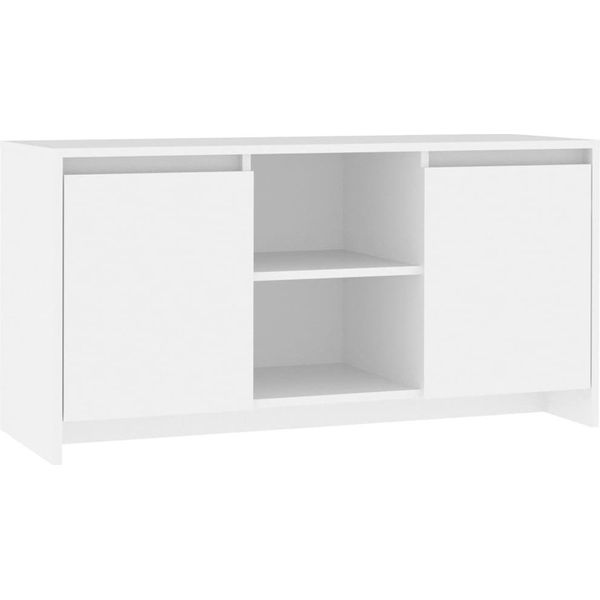 Syfax™ Mobile Porta Tv Bianco 102X37,5X52,5 Cm In Truciolato-image
