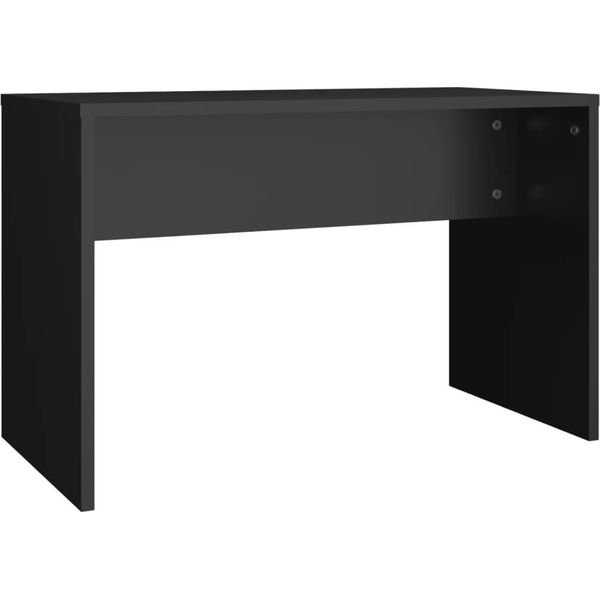 Syfax™ Sgabello Da Toeletta Nero 70X35X45 Cm Legno Multistrato-image