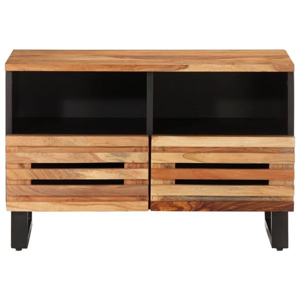 Syfax™ Mobile Porta Tv 70X34X46 Cm In Legno Massello Di Acacia-image