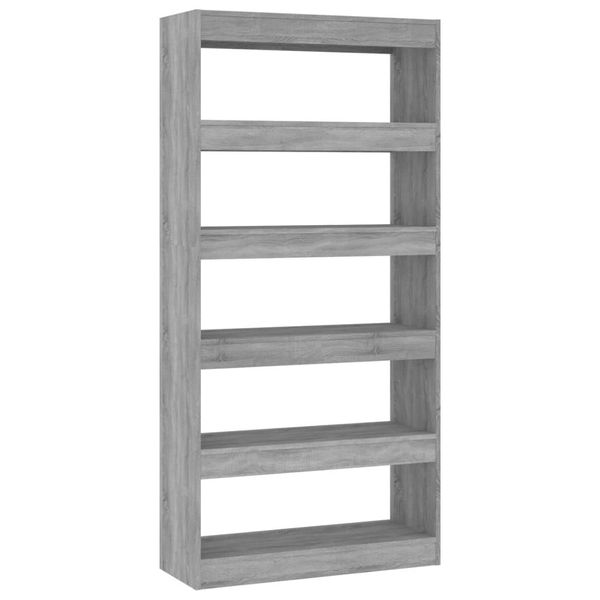 Syfax™ Libreria/Divisorio Grigio Sonoma 80X30X166 Cm In Truciolato-image