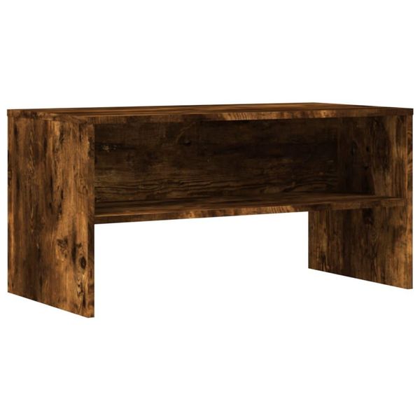 Syfax™ Mobile Porta Tv Rovere Fumo 80X40X40 Cm In Legno Multistrato-image