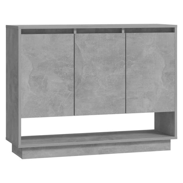 Syfax™ Credenza Grigio Cemento 97X31X75 Cm In Truciolato-image