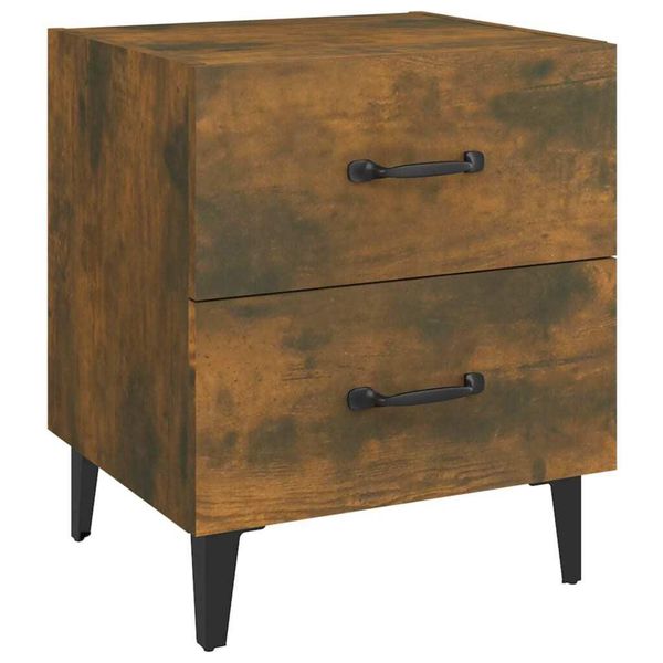 Syfax™ Comodino Rovere Fumo 40X35X47,5 Cm-image