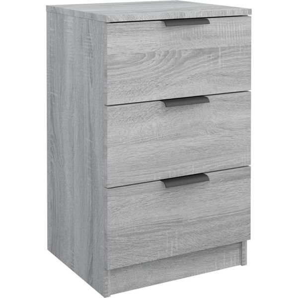 Syfax™ Comodino Grigio Sonoma 40X36X65 Cm-image