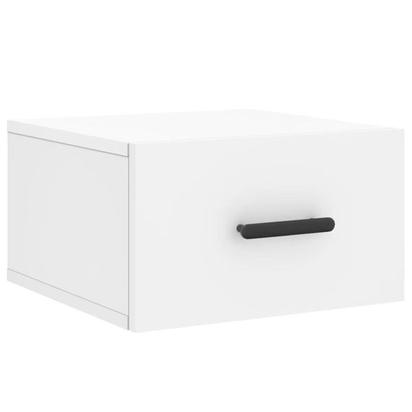 Syfax™ Comodino A Muro Bianco 35X35X20 Cm-image