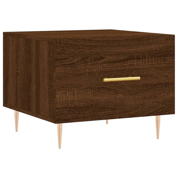 Syfax™ Tavolino Da Salotto Rovere Marrone 50X50X40Cm Legno Multistrato-image