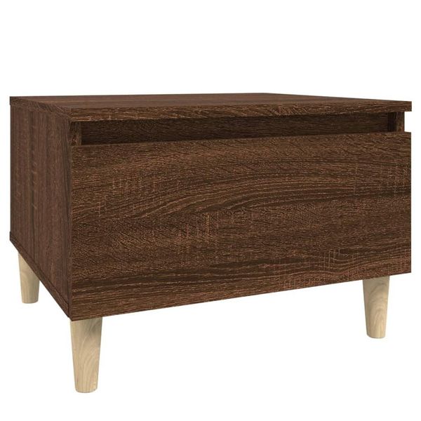 Syfax™ Tavolino Da Salotto Rovere Marrone 50X46X35Cm Legno Multistrato-image