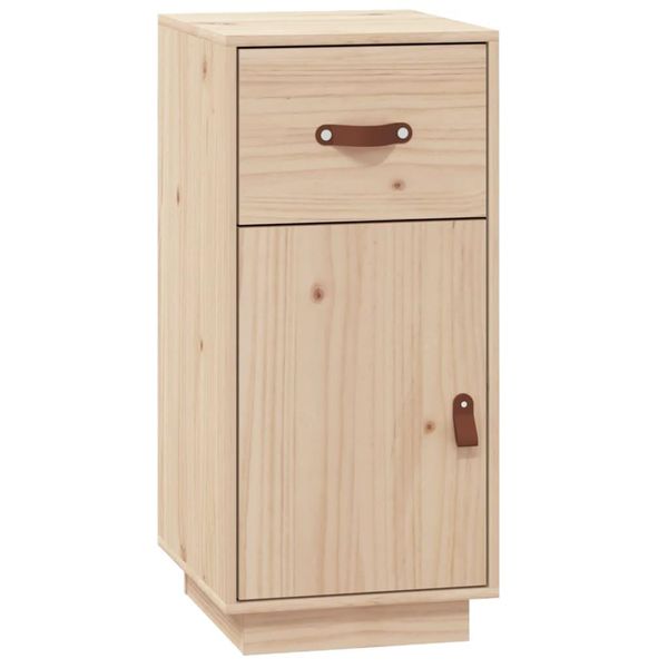 Syfax™ Credenza 34X40X75 Cm In Legno Massello Di Pino-image