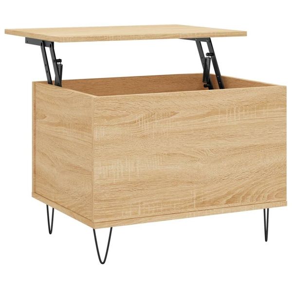 Syfax™ Tavolino Salotto Rovere Sonoma 60X44,5X45 Cm Legno Multistrato-image