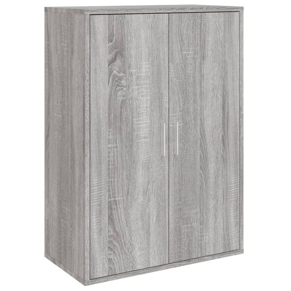 Syfax™ Credenza Grigio Sonoma 60X31X84 Cm In Legno Multistrato-image