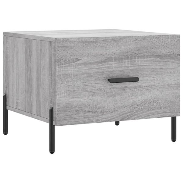 Syfax™ Tavolino Da Salotto Grigio Sonoma 50X50X40 Cm Legno Multistrato-image