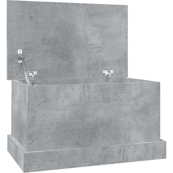 Syfax™ Contenitore Grigio Cemento 50X30X28 Cm In Legno Multistrato-image