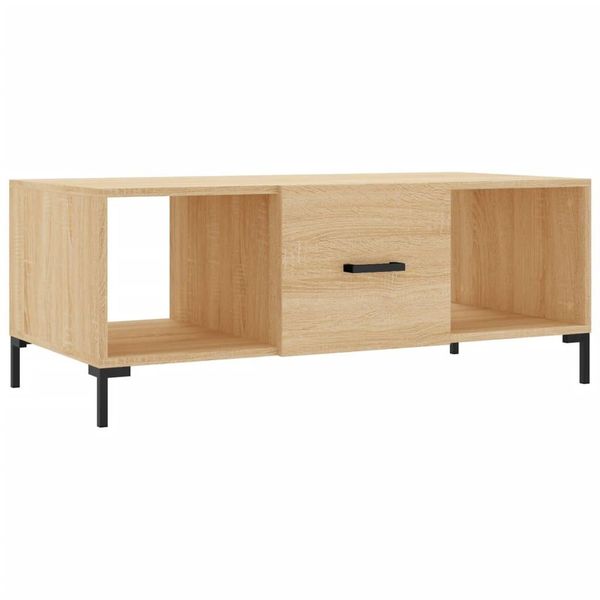 Syfax™ Tavolino Da Salotto Rovere Sonoma 102X50X40Cm Legno Multistrato-image
