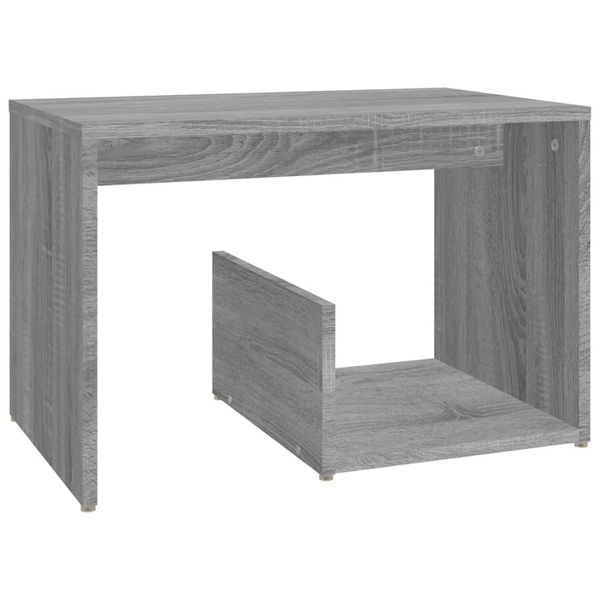 Syfax™ Tavolino Grigio Sonoma 59X36X38 Cm In Legno Multistrato-image