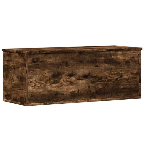 Syfax™ Contenitore Portaoggetti Rovere Fumo 90X35X35 Cm In Truciolato-image