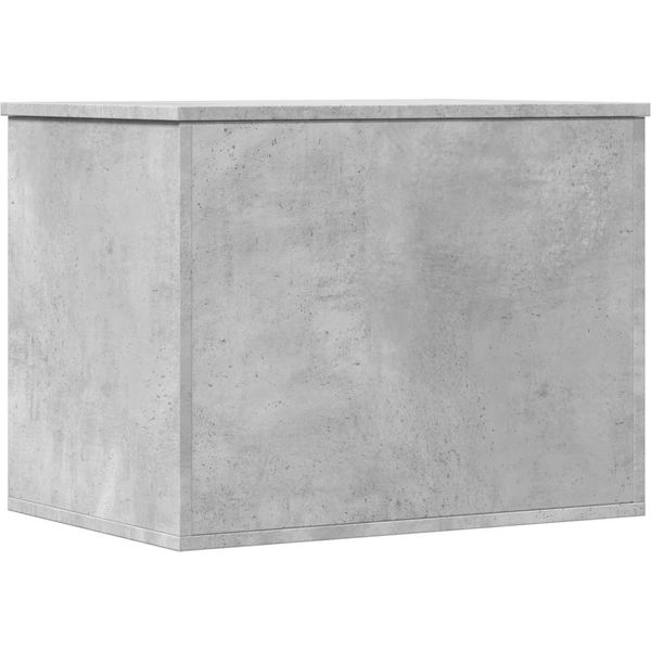Syfax™ Contenitore Grigio Cemento 60X42X46 Cm In Legno Multistrato-image