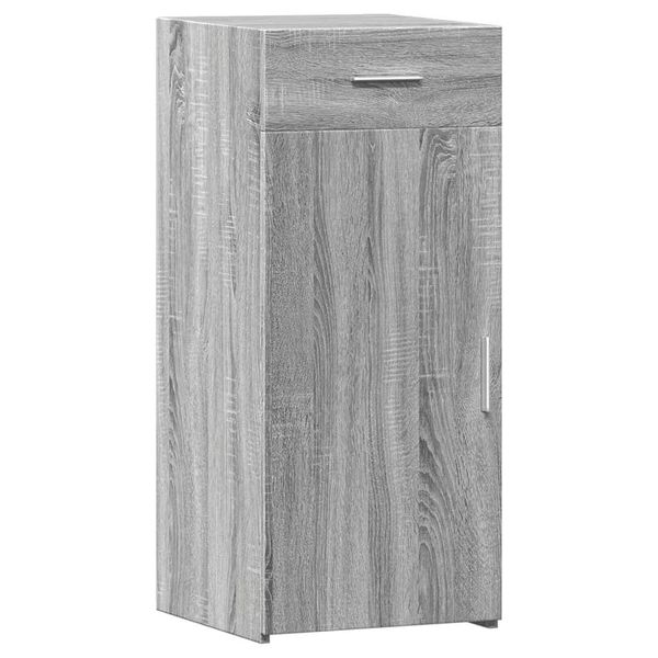 Syfax™ Credenza Grigio Sonoma 40X42,5X93 Cm In Legno Multistrato-image