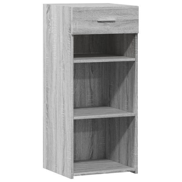 Syfax™ Credenza Grigio Sonoma 40X42,5X93 Cm In Legno Multistrato-image