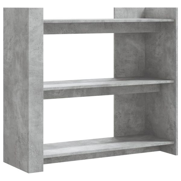 Syfax™ Tavolino Consolle Grigio Cemento 100X35X90 Cm In Multistrato-image