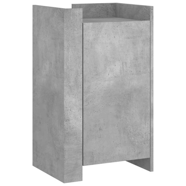 Syfax™ Credenza Grigio Cemento 45X35X75 Cm In Legno Multistrato-image