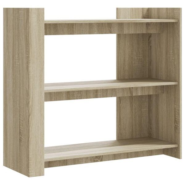 Syfax™ Tavolo Consolle Rovere Sonoma 100X35X90 Cm In Legno Multistrato-image