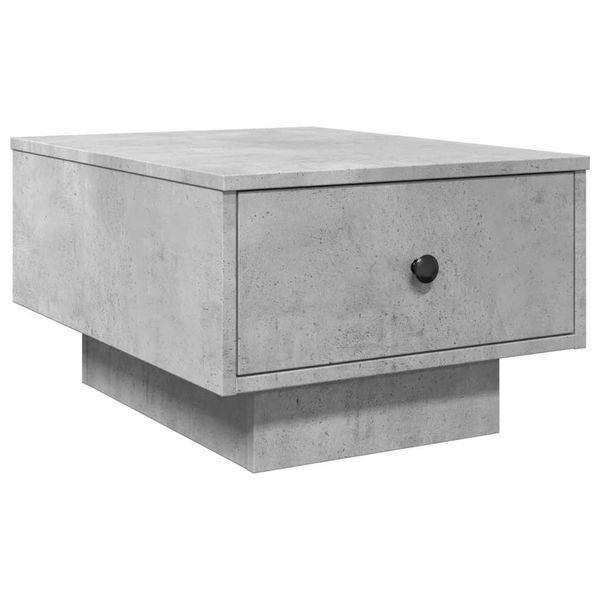 Syfax™ Tavolino Da Salotto Grigio Cemento 60X45X31Cm Legno Multistrato-image