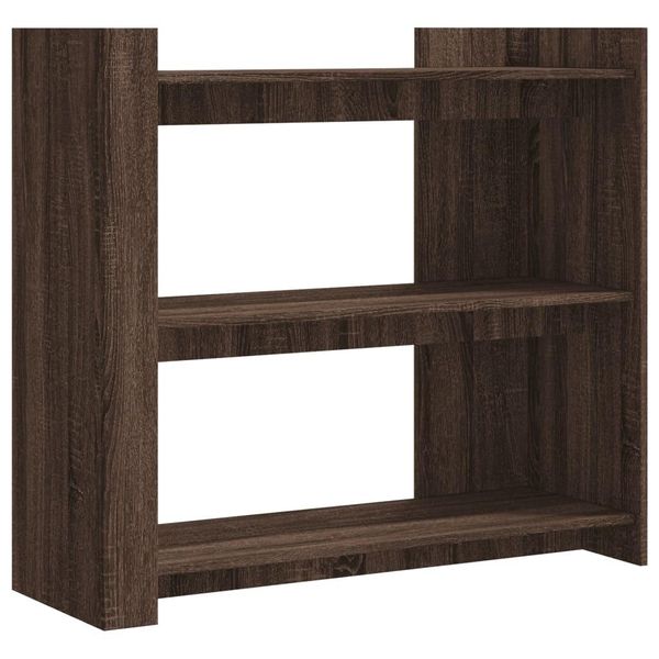 Syfax™ Tavolino Consolle Rovere Marrone 100X35X90 Cm Legno Multistrato-image