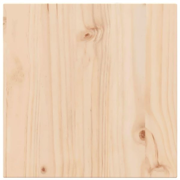 Syfax™ Piano Tavolo 40X40X1,7 Cm Quadrato In Legno Massello Di Pino-image