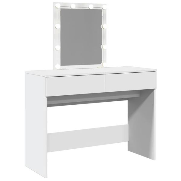 Syfax™ Toeletta Con Led Bianco 100X40X130 Cm-image
