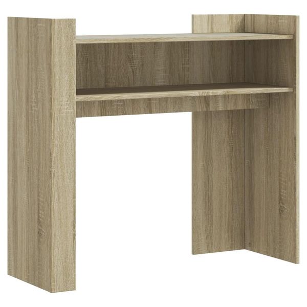 Syfax™ Tavolo Consolle Rovere Sonoma 100X35X90 Cm In Legno Multistrato-image