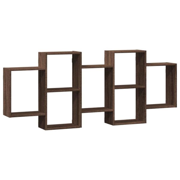 Syfax™ Scaffale A Parete Rovere Marrone 159X18X65 Cm In Truciolato-image