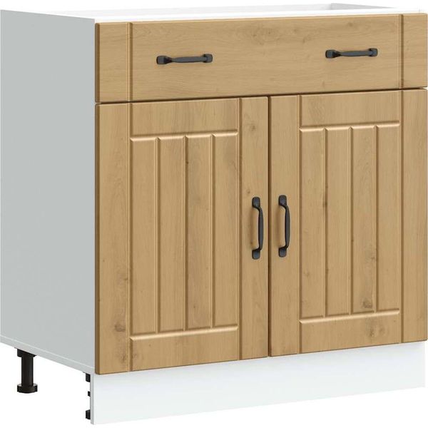 Syfax™ Base Da Cucina Lucca Rovere Artigianale In Legno Multistrato-image