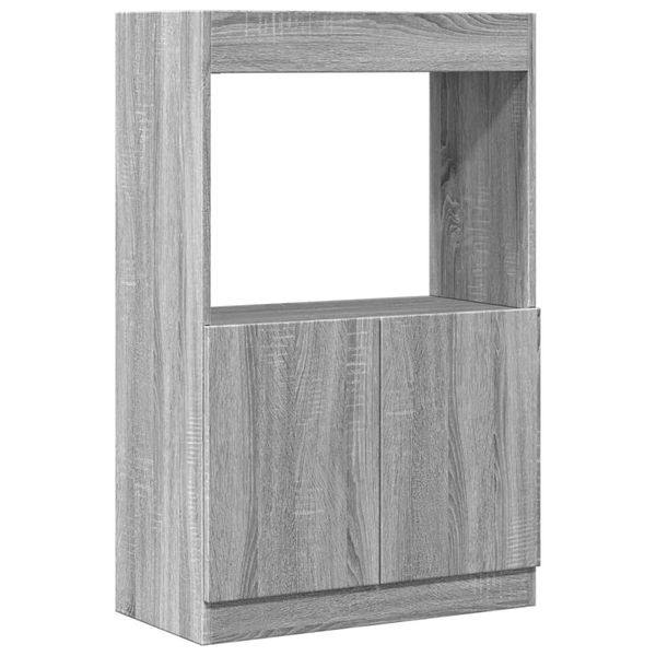 Syfax™ Credenza Grigio Sonoma 63X33X100 Cm In Truciolato-image