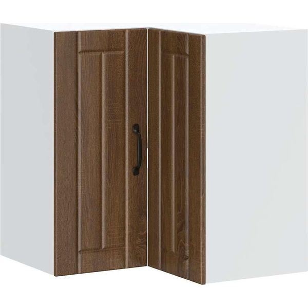Syfax™ Pensile Da Cucina Ad Angolo Lucca Rovere Marrone In Truciolato-image