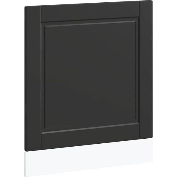 Syfax™ Pannello Lavastoviglie Porto Nero 60X1,5X67 Cm In Truciolato-image
