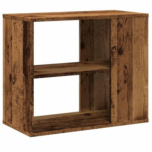 Syfax™ Mobiletto Laterale Legno Antico 60X30X50 Cm Legno Multistrato-image