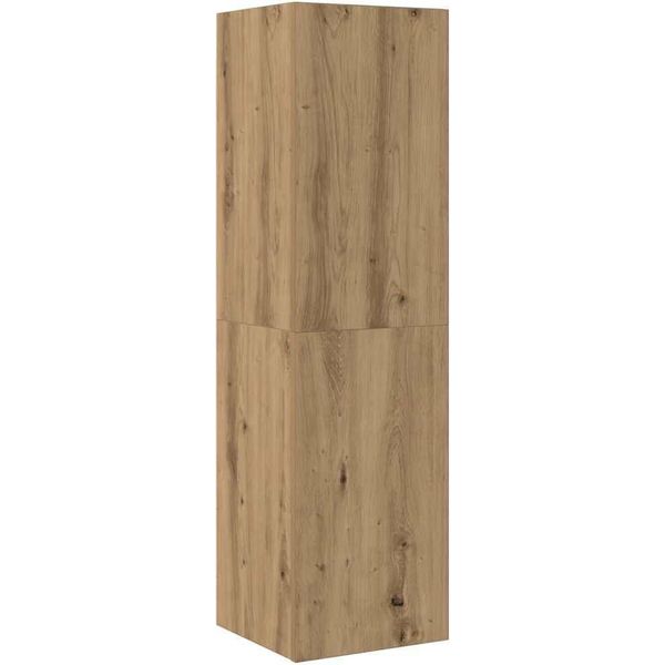 Syfax™ Mobile Tv Rovere Artigianale 30,5X30X110Cm In Legno Multistrato-image