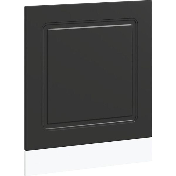Syfax™ Pannello Lavastoviglie Kalmar Nero 60X1,5X67 Cm In Truciolato-image