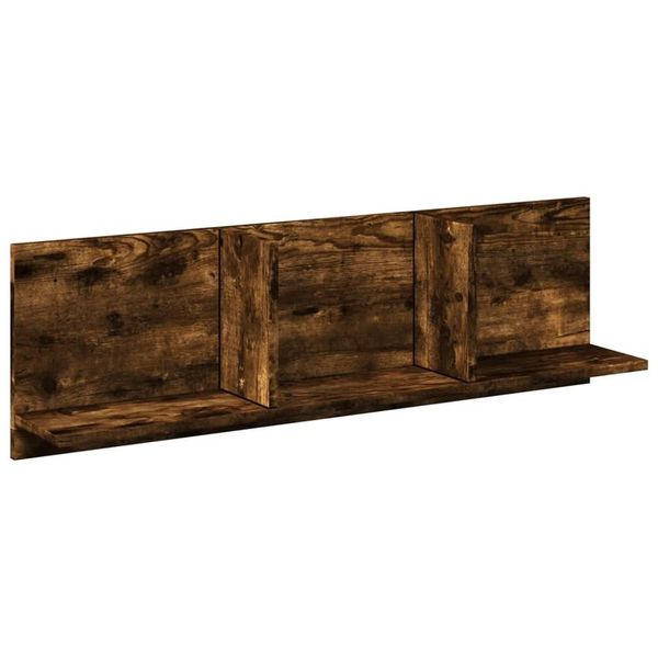 Syfax™ Mobile A Parete 100X16,5X30 Cm Rovere Fumo In Truciolato-image